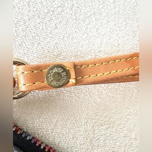 Dooney & Bourke Logo Wristlet with Charm - Picture 3 of 5